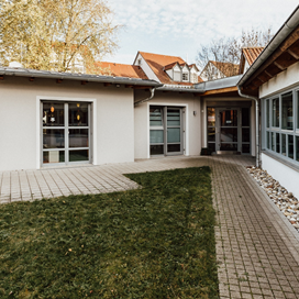 Slider im Kopf der Homepage der Kindertagesstätten Burgebrach - St. Vitus mit Verlinkung