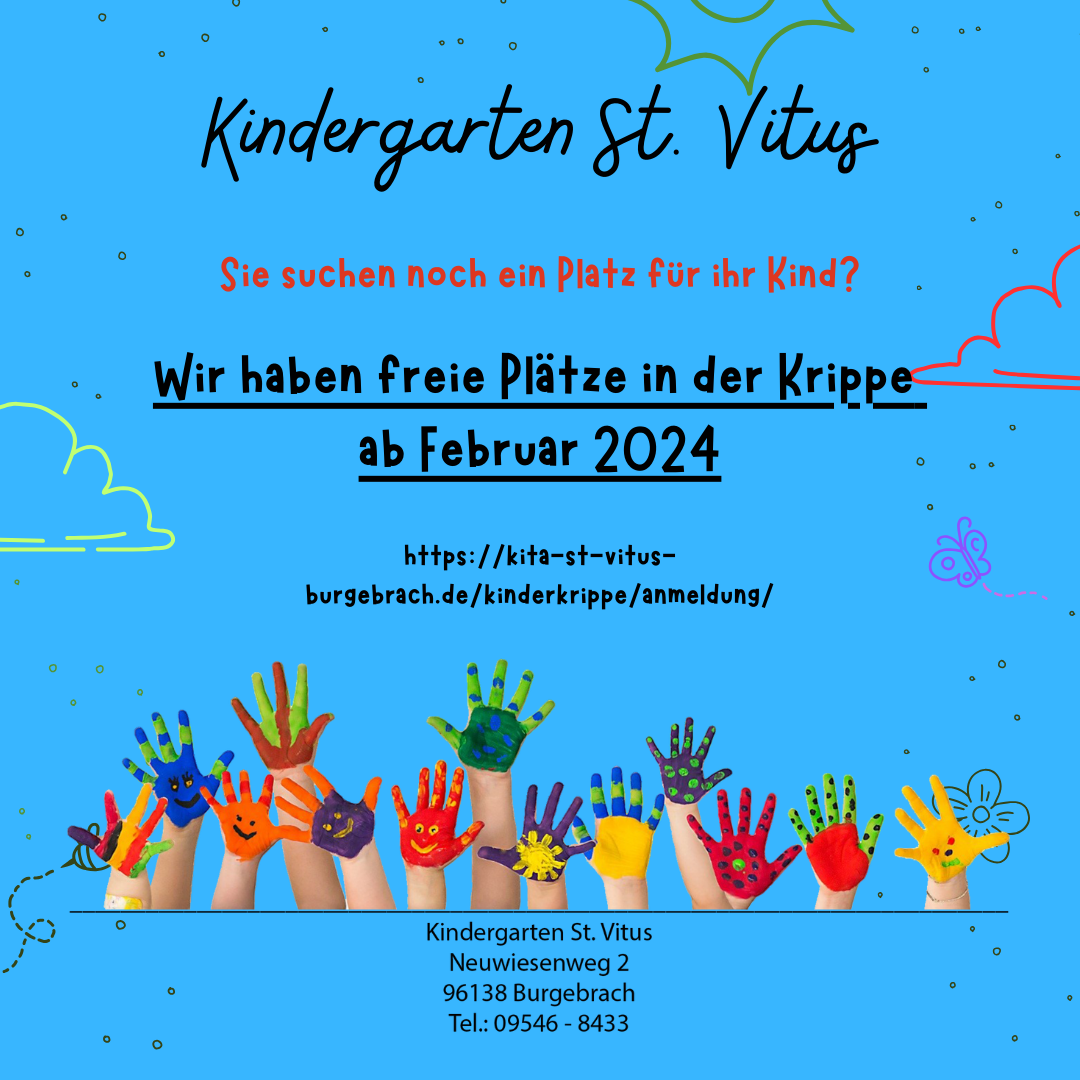 Freie Plätze ab Februar 2024